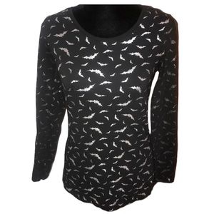 Silver Bats long sleeve top